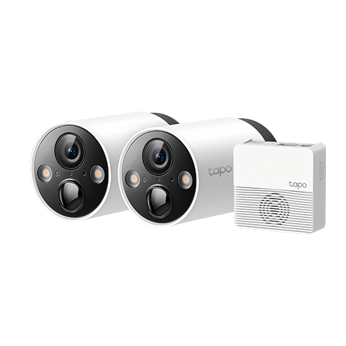 Sistem de supraveghere video TP-Link Tapo C420S2, 2 camere Smart cu acumulatori, 2K - TP-LINK