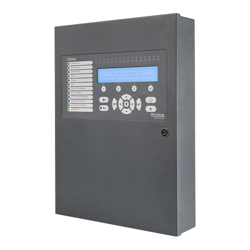 Centrala de incendiu adresabila 1-2 bucle SIMPO TELETEK 48 zone 10240 evenimente - Teletek