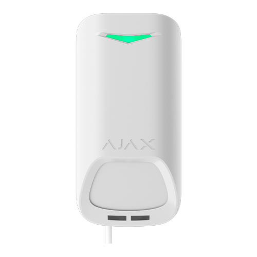 Detector de miscare in dubla tehnologie PIR+MW, anti-masking, Superior MotionProtect G3 Fibra alb - AJAX