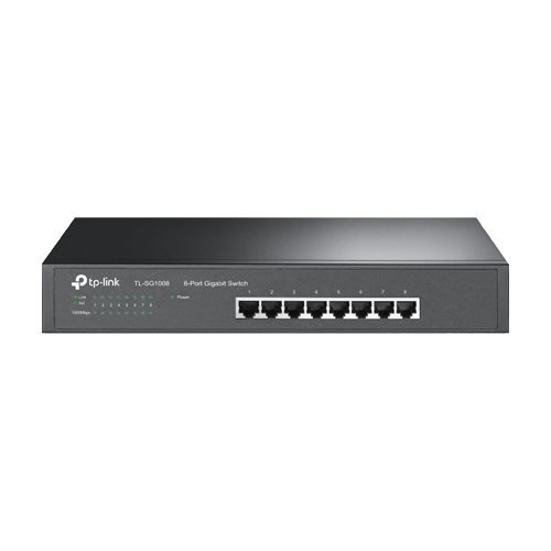 Switch 8 porturi RJ45 10G, Unmanaged, 1U - TP-Link