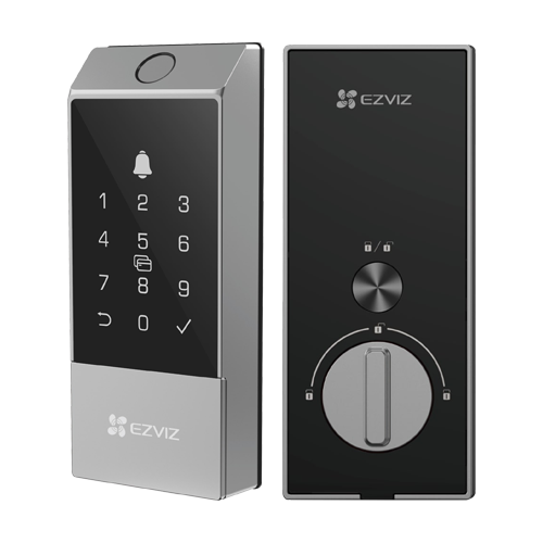  Yala inteligenta cu amprenta, multiple metode de deblocare, Wi-Fi, verificare status inchidere - EZVIZ