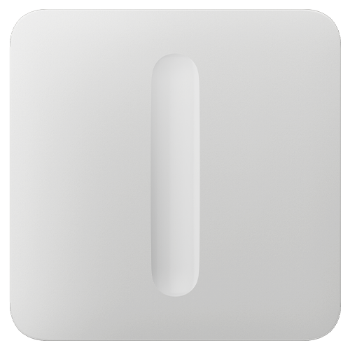 Buton dimabil, alb - AJAX