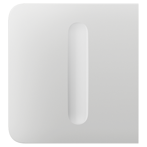 Buton lateral dimabil, alb - AJAX