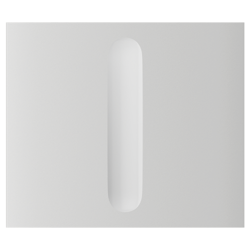 Buton central dimabil, alb - AJAX