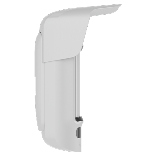 Detector de miscare PIR MotionCam Outdoor HighMount (PhOD), anti-masking, wireless, alb - AJAX
