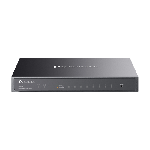 Switch 8 porturi RJ45 Gigabit, L2 Management, 1U - TP-Link Omada