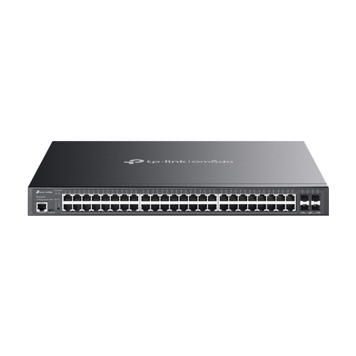 Switch L2+, 40 x RJ45 1G PoE+, 8 x RJ45 1G Hi-PoE, 4 x SFP+ 10G, Management, 1U - TP-Link Omada SG3452XMPP