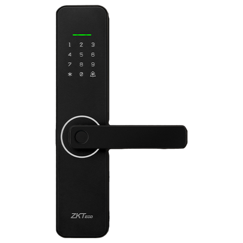 Incuietoare hoteliera WiFi, cititor de amprenta, carduri, tastatura IoT Smart Lock - ZKTeco