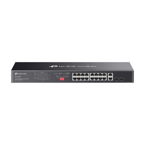 Switch 16 x RJ45 1G PoE, 2 x combo SFP/RJ45 1G, Buget PoE 250W, Unanaged, 1U - TP-Link Omada