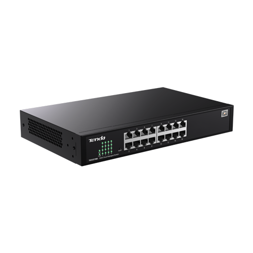 Switch 16 porturi RJ45 Gigabit, Management, 1U - TENDA