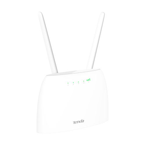 Router 4G, Wi-Fi, N300, 2.4GHz, 1 x Nano SIM, 2 x RJ45 10/100 Mbps, 1 x RJ11 - TENDA