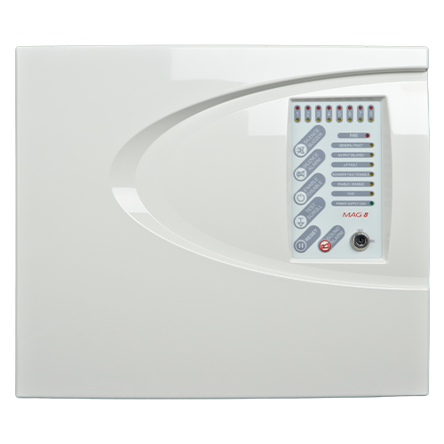 Centrala conventionala de incendiu, 8 zone, cutie plastic - TELETEK