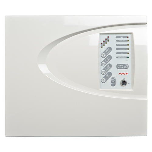 Centrala conventionala de incendiu, 4 zone, cutie plastic - TELETEK