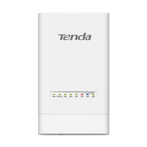 Access Point Bridge, Wi-Fi 5, 5GHz, max. 867 Mbps, 12 dBi - max 5 km, PoE IN, Management - TENDA