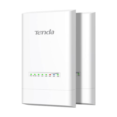 Kit 2 x Access Point Bridge, Wi-Fi 5, 5GHz, max. 867 Mbps, 12 dBi - max 5 km, Management - TENDA
