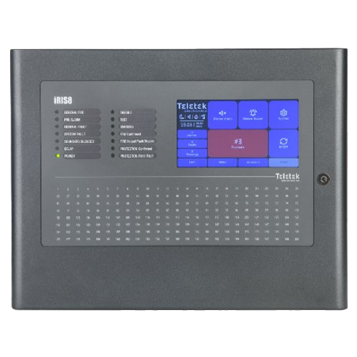 Centrala detectie incendiu adresabila modulara cu 1 bucla, extensibila la 8 bucle, 200 zone - TELETEK