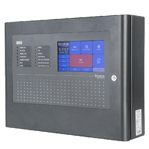 Centrala detectie incendiu adresabila modulara cu 1 bucla, extensibila la 8 bucle, 200 zone - TELETEK