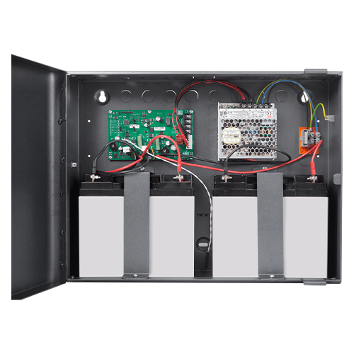 Modul sursa de alimentare pentru extinderea capacitatii de back-up pentru centrale Iris 4/8 2x12V/18Ah - TELETEK