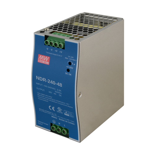 Sursa de alimentare in comutatie, 48V / 5A, sina DIN - MEAN WELL	