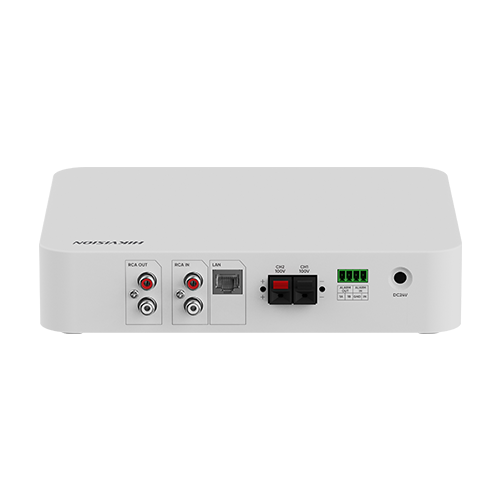 Amplificator IP 1 zona, 40W, Alarma, USB, Bluetooth - HIKVISION