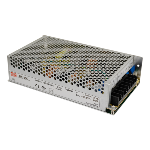  Sursa de alimentare in comutatie, 54V + 53.5V / 2.7A + 0.2A, back-up - MEAN WELL