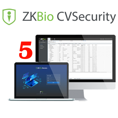Licenta ZKBioCVSecurity pentru 5 usi - ZKTeco