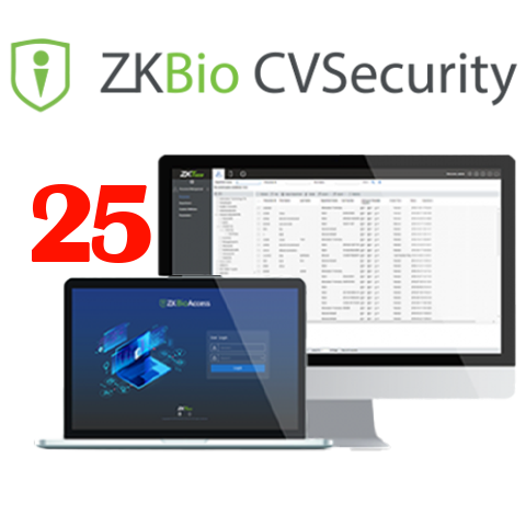Licenta ZKBioCVSecurity pentru 25 usi - ZKTeco
