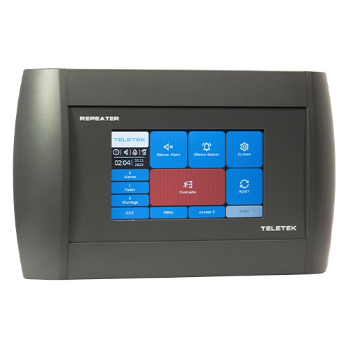 Repetor cu display TFT pentru centrale IRIS/SIMPO - Teletek