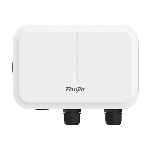 Access Point exterior Wi-Fi 6, Bluetooth, Zigbee, Dual-Band, 1.7/2.4Gbps, PoE IN, IP68 - Ruijie