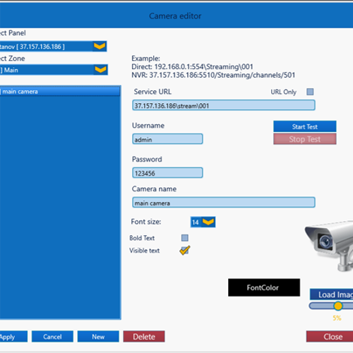 Software monitorizare centrale IRIS/SIMPO - Teletek