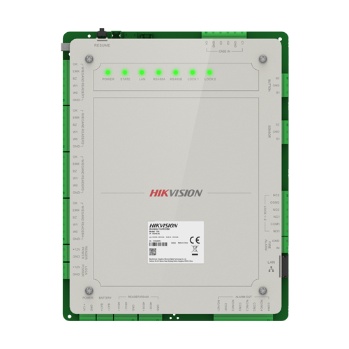 Controler control access, doua usi, Wiegand, RS485, Alarma - HIKVISION