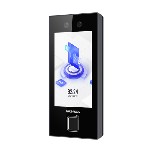 Terminal control acces recunoastere faciala, ecran 4.5 inch, M1, Amprenta, WiFi, PoE - HIKVISION