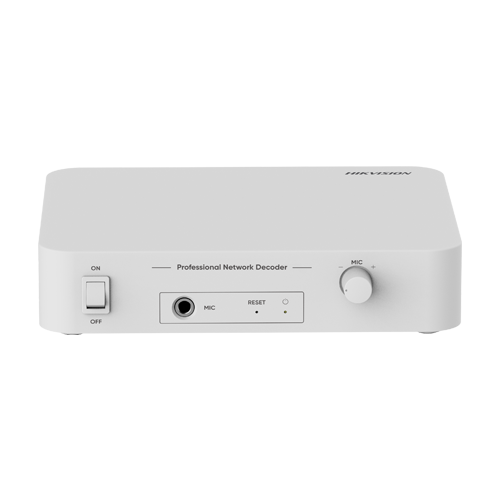 Audio decodor IP, 6W, Mic, Alarma - HIKVISION