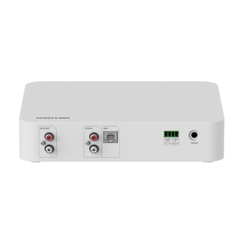 Audio decodor IP, 6W, Mic, Alarma - HIKVISION
