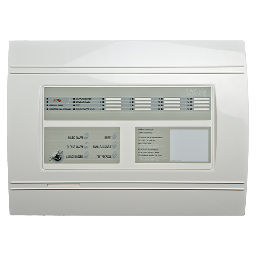 Centrala conventionala de incendiu, 8 zone, extensibila la 16 zone - TELETEK