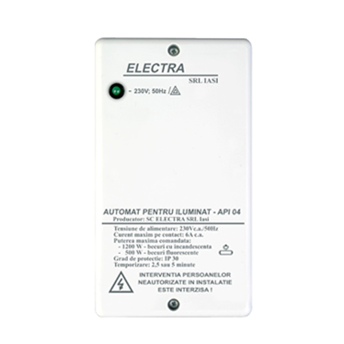 Automat pentru iluminat holurile sau scarile de bloc - ELECTRA