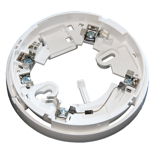 Soclu standard 24V cu dioda Schottky si curent de stare de alarma crescut (50mA) pentru detectoarele SensoMAG