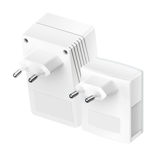 Kit Powerline AV600, Wi-Fi 4, N600 2.4GHz, 3 x RJ45 10/100 Mbps - TP-Link