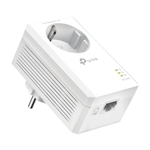 Powerline AV1000, Passthrough, 1 x RJ45 Gigabit - TP-Link