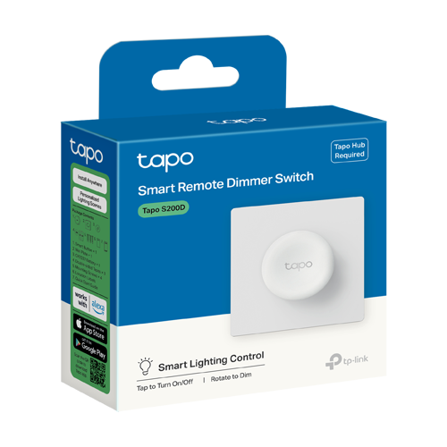 Intrerupator Smart cu baza, control tactil - TP-Link Tapo	