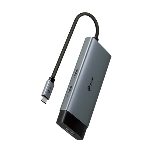 Hub USB-C 5-in-1, 1 x USB-C PD 100W, 1 x USB-C 5Gbps, 2 x USB-A 5Gbps, 1 x HDMI 4K@60Hz - TP-Link