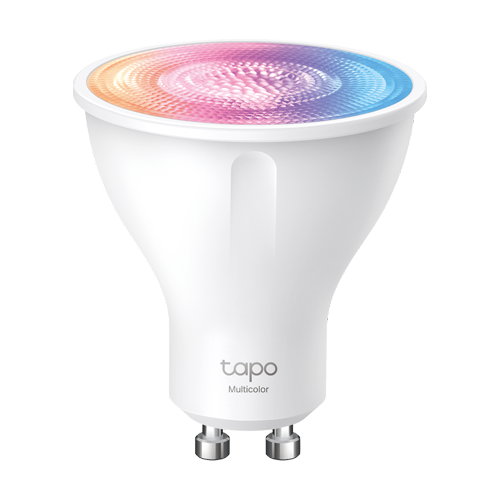  Bec LED smart Wi-Fi, RGB, 2200-6500K, intensitate ajustabila, 350 lm, GU10 - TP-Link Tapo