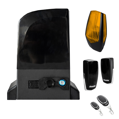 Kit automatizare poarta culisanta 600KG, motor brushless 36Vdc - MOTORLINE