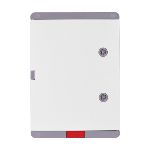 Cutie distributie IP67 din ABS gri, usa mata, placa metalica, 250x350x150 mm
