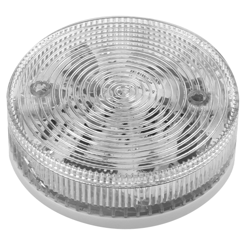 Sirena de interior conventionala alba, cu flash, certificata EN54-3 - TELETEK