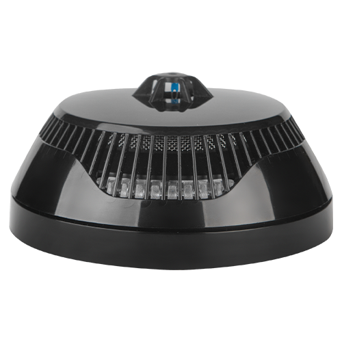 Detector adresabil combinat de fum si temperatura, cu izolator inclus, negru - TELETEK