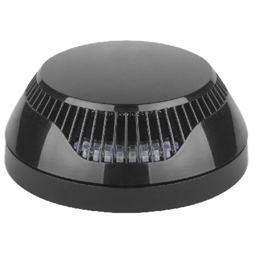 Detector adresabil de fum, montare la interior, cu izolator inclus, negru - TELETEK