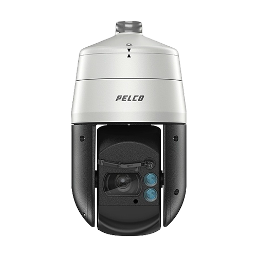 Camera IP PTZ, 8MP, zoom optic 20X, IR 200m, Wiper, Auto-tracking, Analiza video, IP67 - Pelco