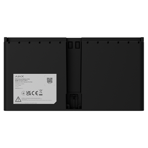 Acumulator back-up pentru Fire Hub si Fire Rex, autonomie 72 h, negru - AJAX