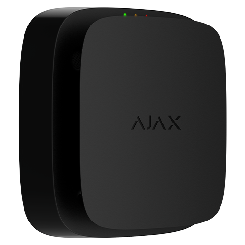 Detector de fum wireless FireProtect, negru - AJAX